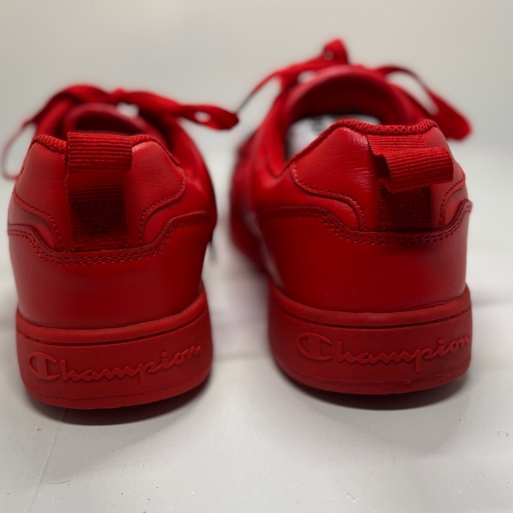Champion 3 On 3 Low Sneakers Red | Boys Youth 9 (Fits Men’s 9) - Picture 7 of 11